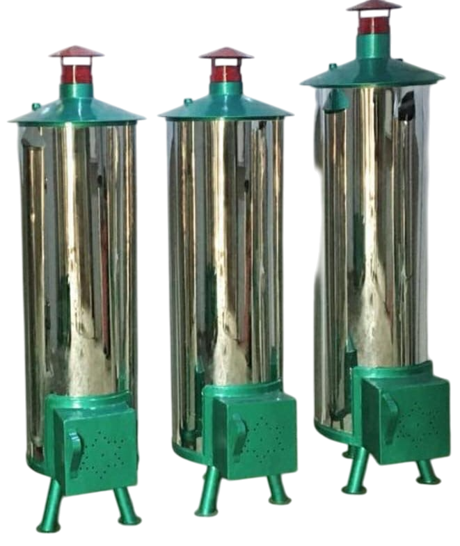 Wood Fire Storage Water Heater